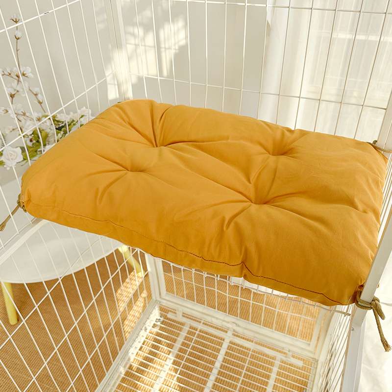 猫ベッド ふわもこクッション型ペットベッド