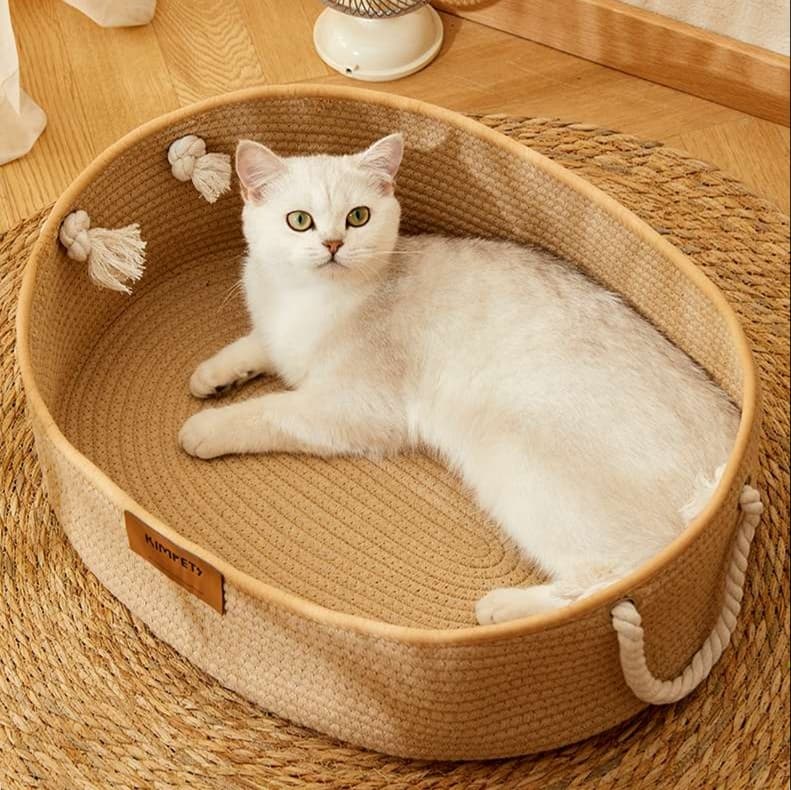 猫ベッド オールシーズン快適ペット用コットンベッド