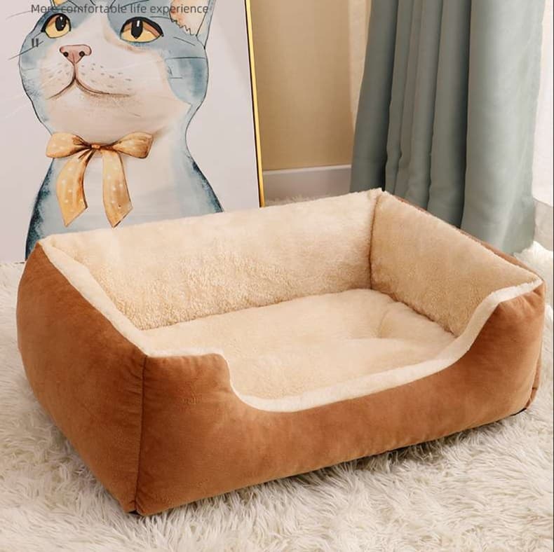 猫ベッド ふわもこ快適ペットベッド
