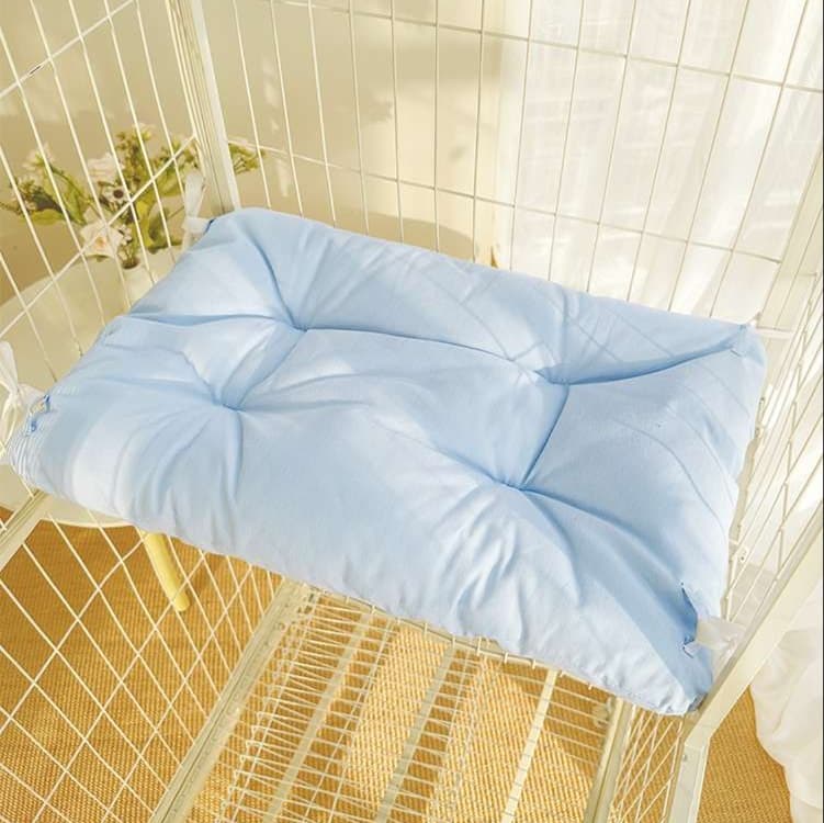 猫ベッド ふわもこクッション型ペットベッド