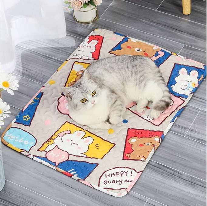 猫ベッド もふもふ猫ちゃんの休憩所マット