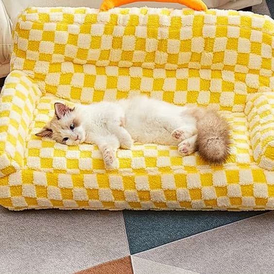 猫ベッド ふわもこ猫ソファー