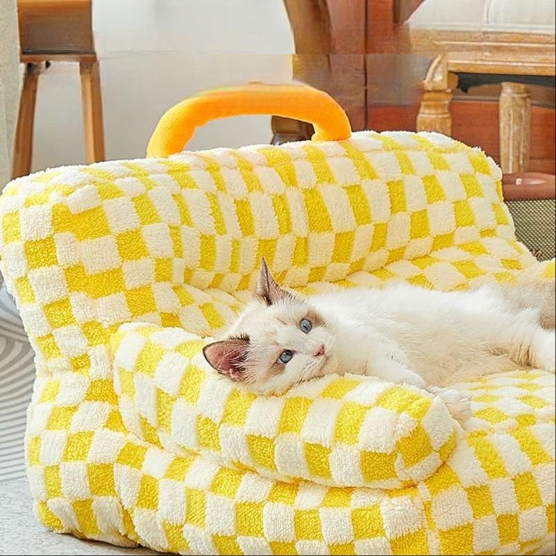 猫ベッド ふわもこ猫ソファー