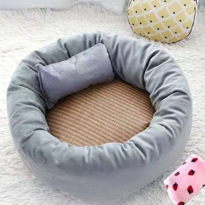 猫ベッド ふわもこ猫ちゃんの極楽ベッド