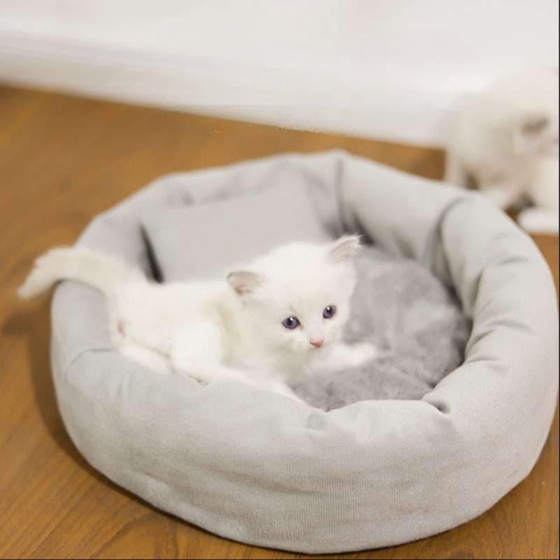 猫ベッド ふわもこ猫ちゃんの極楽ベッド