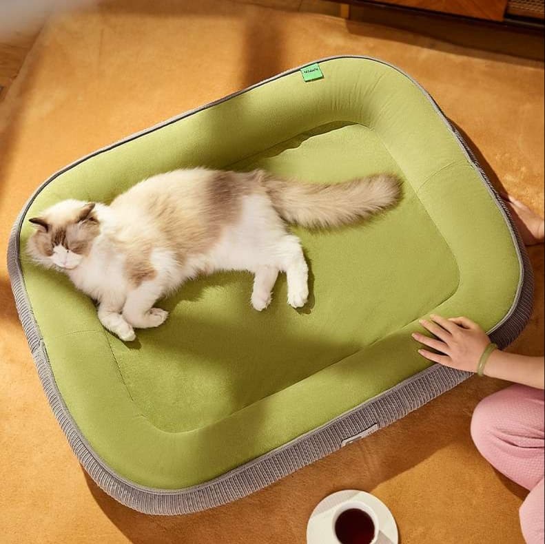 もこもこ猫ベッド ぬくぬくプラス