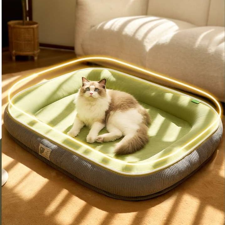もこもこ猫ベッド ぬくぬくプラス