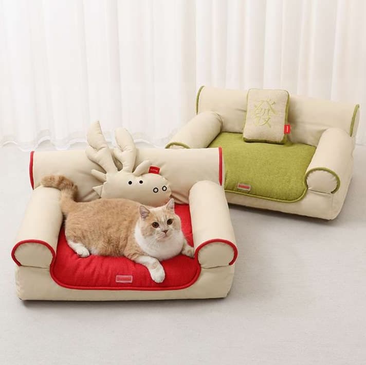 猫ベッド オールシーズン猫ちゃんソファベッド