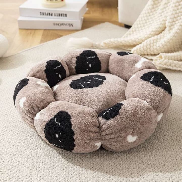 猫ベッド もこもこ猫ちゃんベッド