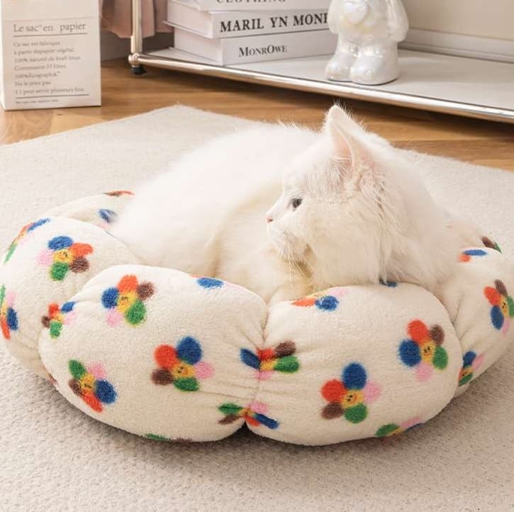 猫ベッド もこもこ猫ちゃんベッド