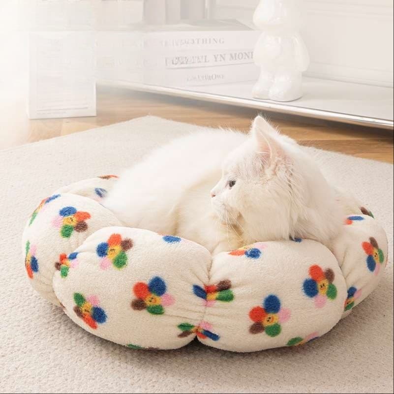 猫ベッド もこもこ猫ちゃんベッド