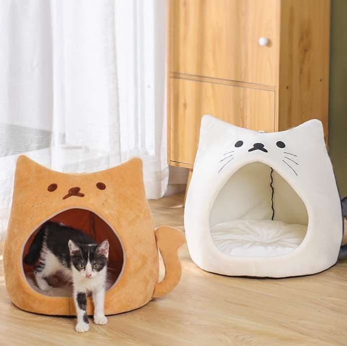 猫ベッド ふわもこ猫ハウス オールシーズン