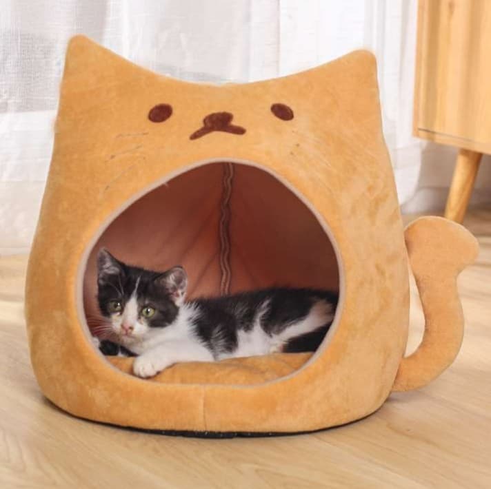 猫ベッド ふわもこ猫ハウス オールシーズン