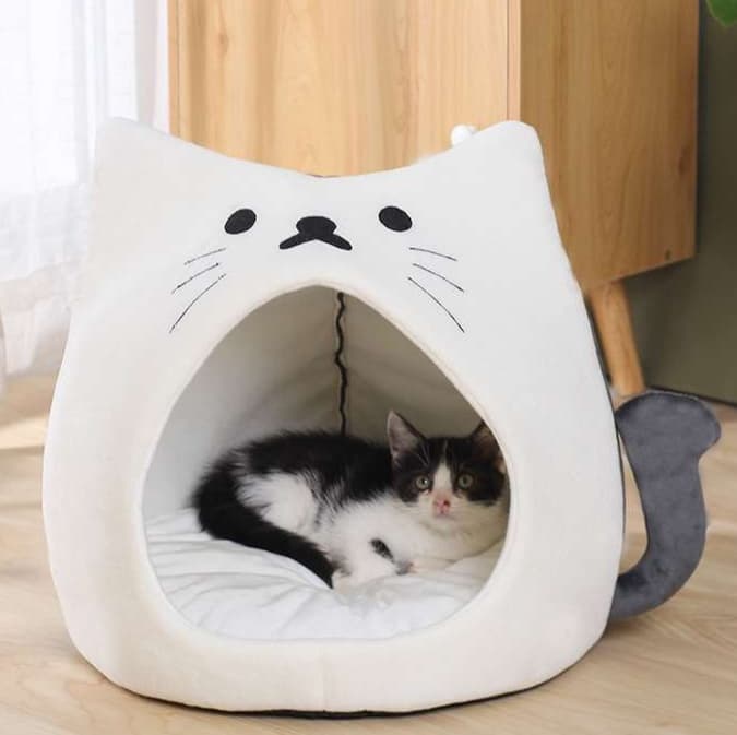 猫ベッド ふわもこ猫ハウス オールシーズン