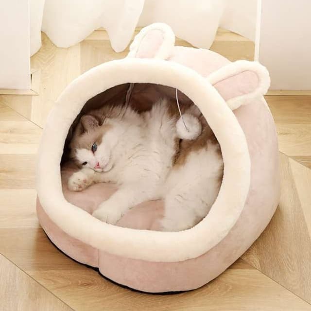 もこもこユニコーン猫ベッド