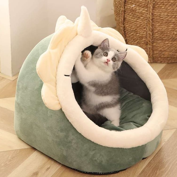 もこもこユニコーン猫ベッド