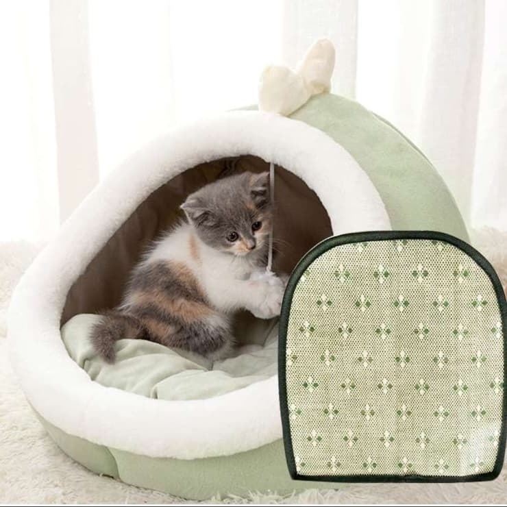 もこもこユニコーン猫ベッド
