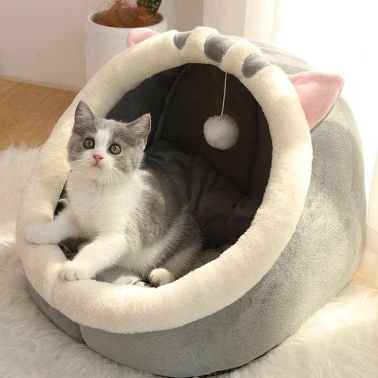 もこもこユニコーン猫ベッド