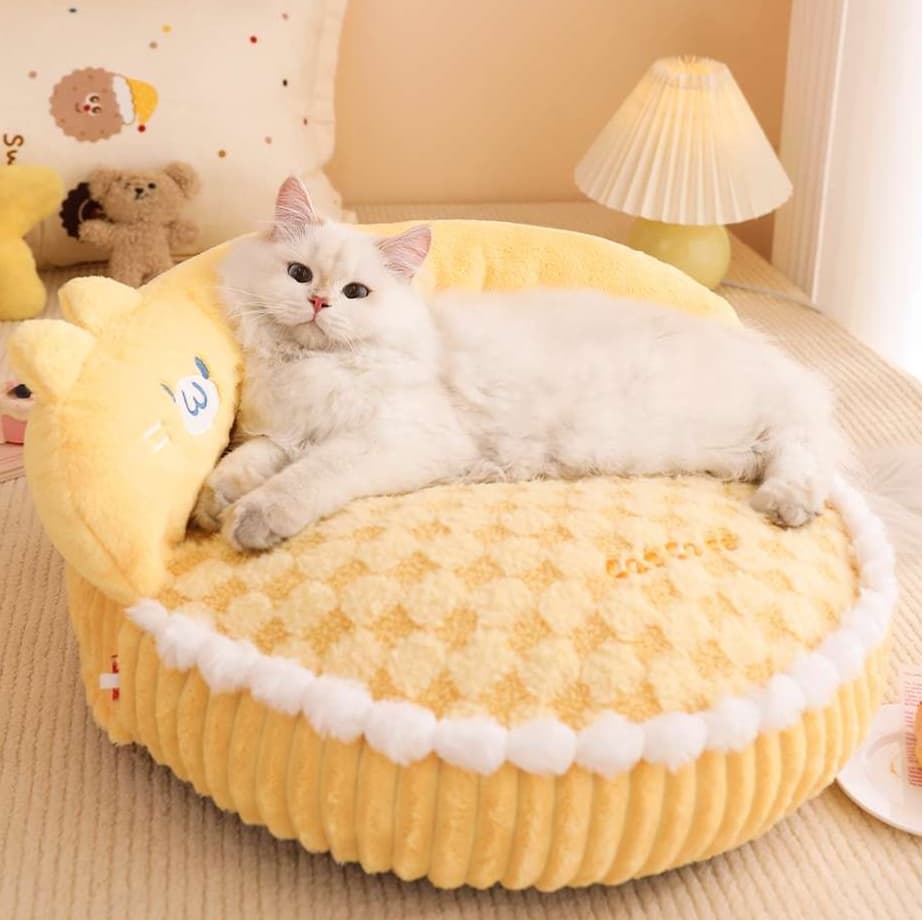 猫ベッド もふもふ猫ちゃんの甘い夢ベッド