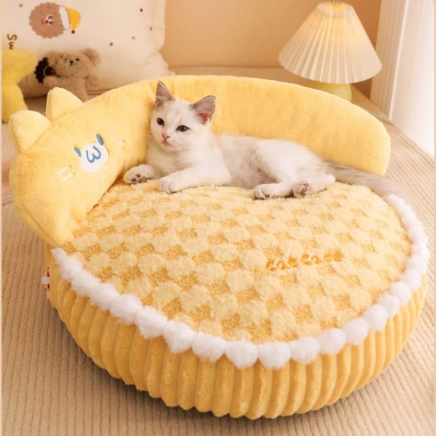 猫ベッド もふもふ猫ちゃんの甘い夢ベッド