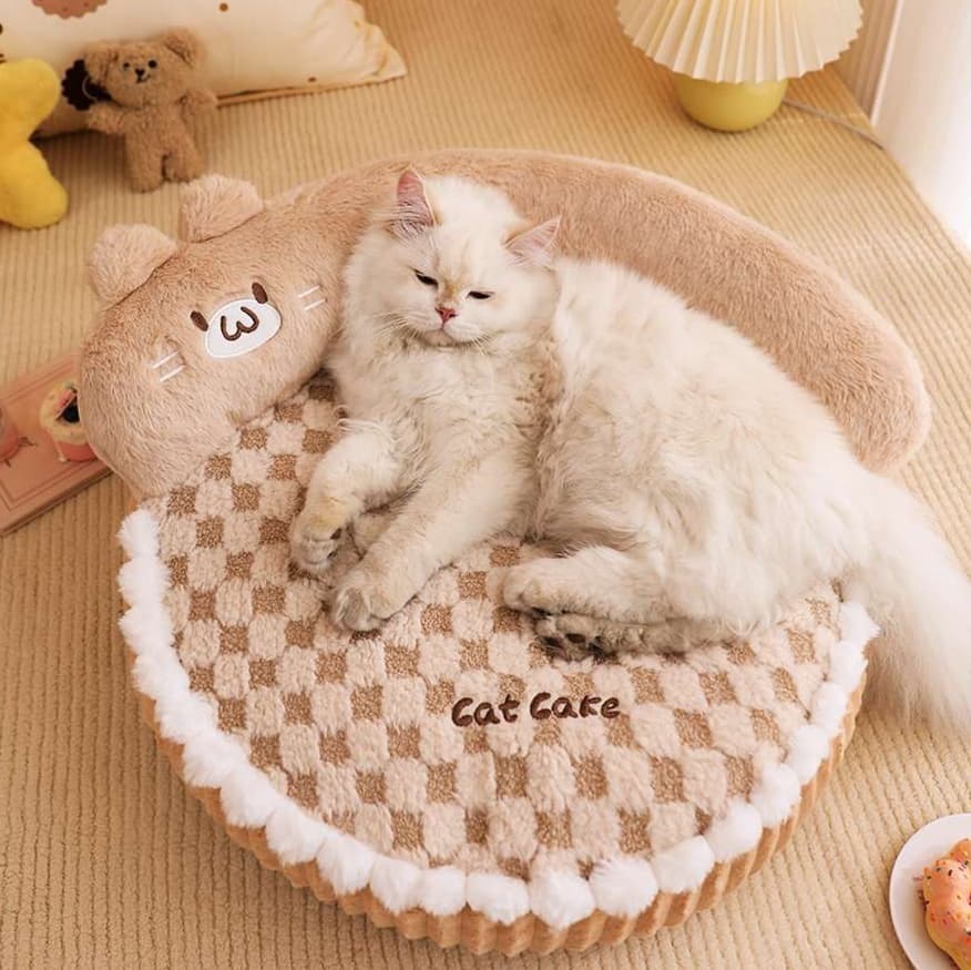 猫ベッド もふもふ猫ちゃんの甘い夢ベッド