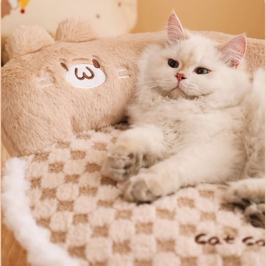 猫ベッド もふもふ猫ちゃんの甘い夢ベッド
