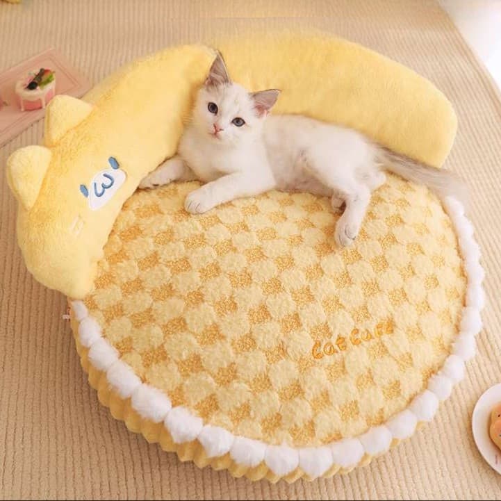 猫ベッド もふもふ猫ちゃんの甘い夢ベッド