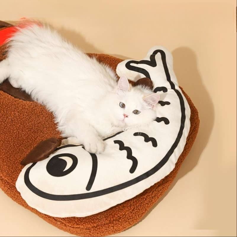 猫ベッド もちねこベッド 寿司デザイン