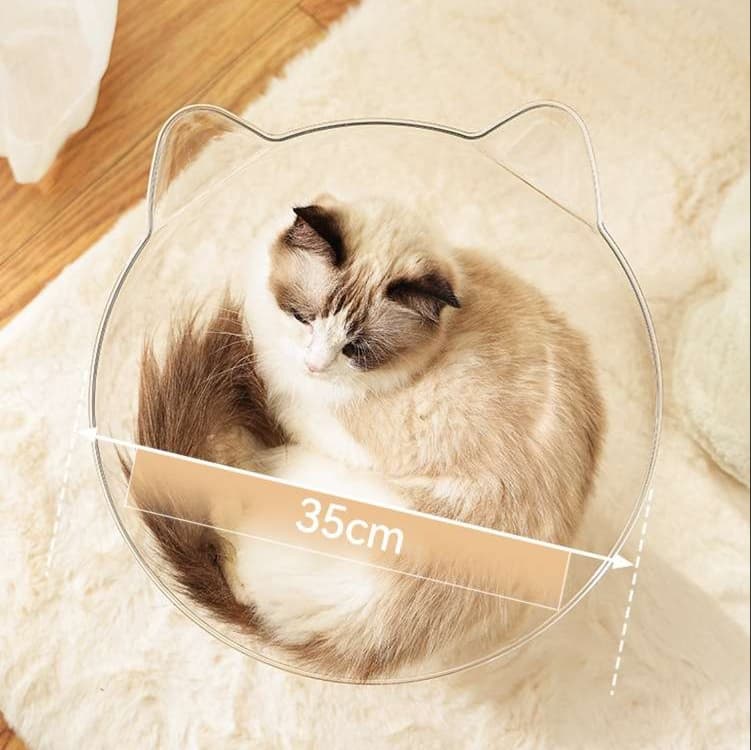 猫ベッド 透明猫球 オールシーズン快適ベッド