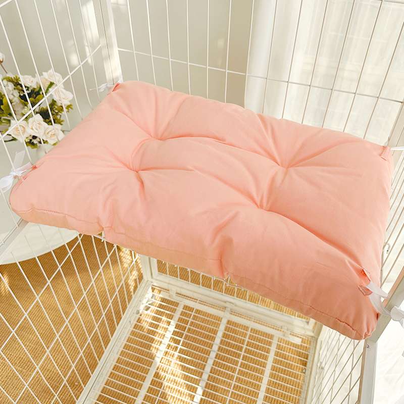 猫ベッド ふわもこクッション型ペットベッド
