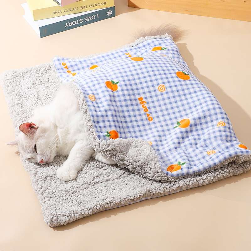 猫ベッド もこもこ猫ちゃんベッド