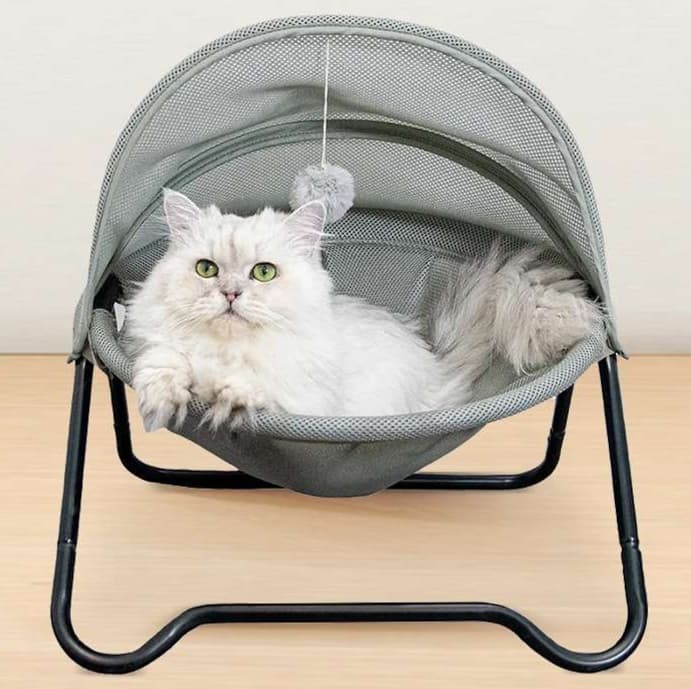 猫ベッド 夏のふわふわ空中キャットベッド